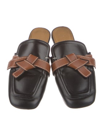Loewe Leather Mules
