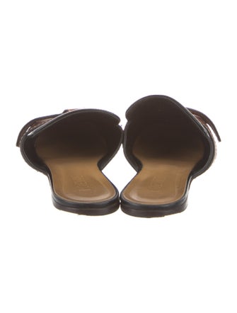 Loewe Leather Mules