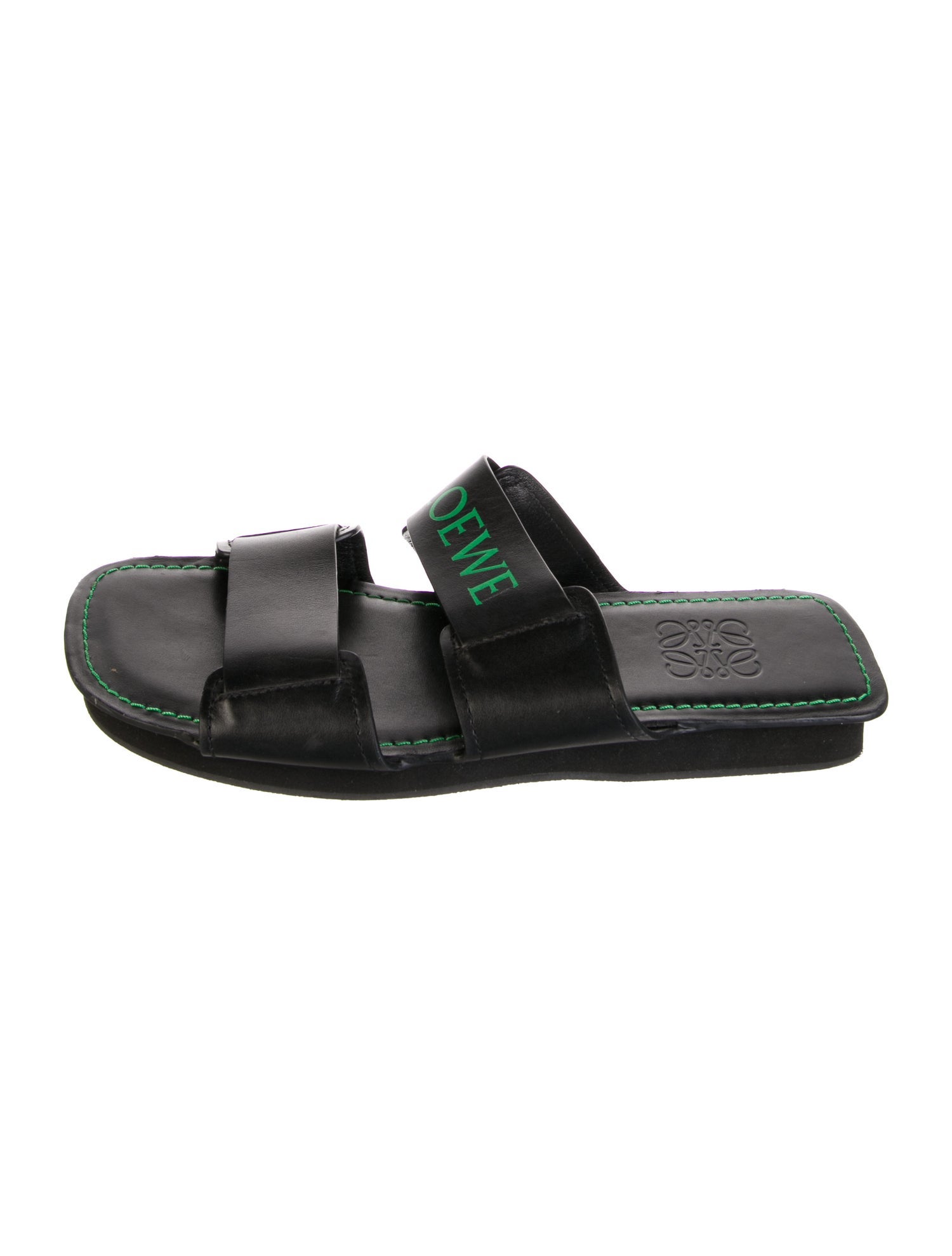 Loewe Leather Slides