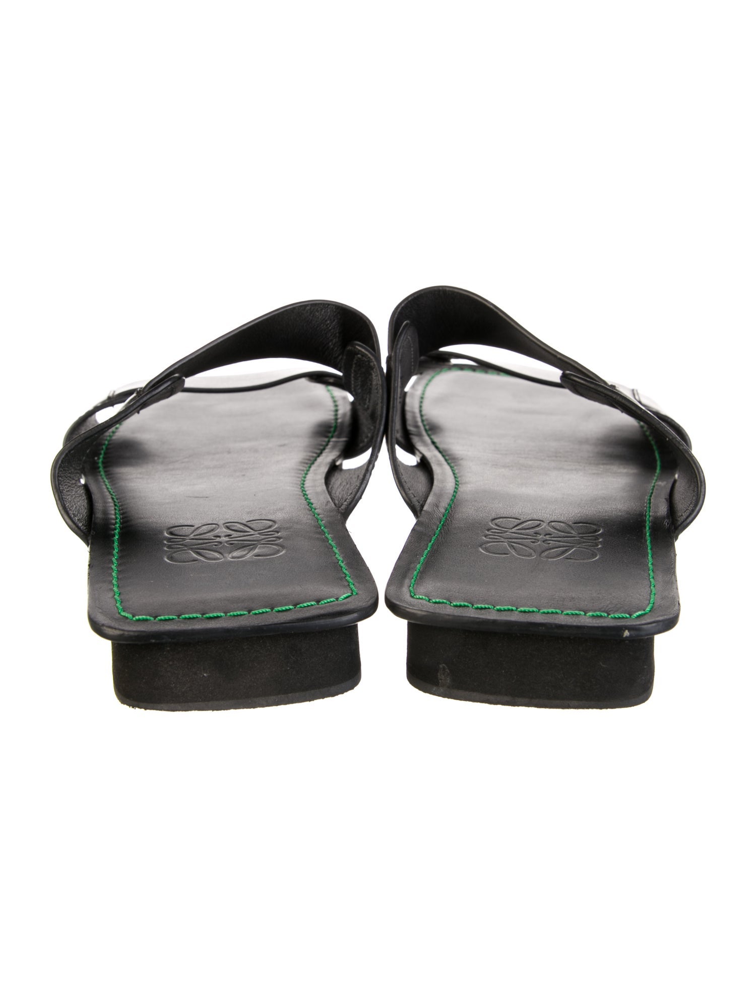 Loewe Leather Slides