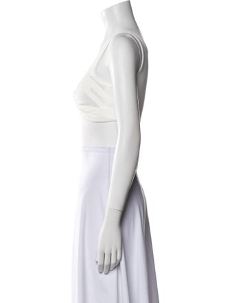 Loewe Twisted Bra V-Neck Crop Top