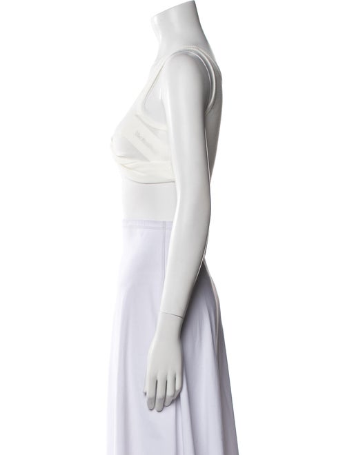 Loewe Twisted Bra V-Neck Crop Top