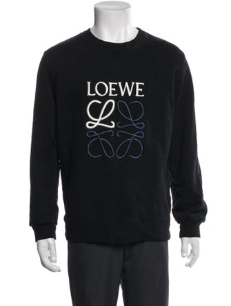 Loewe Graphic Print Crew Neck Sweatshirt
