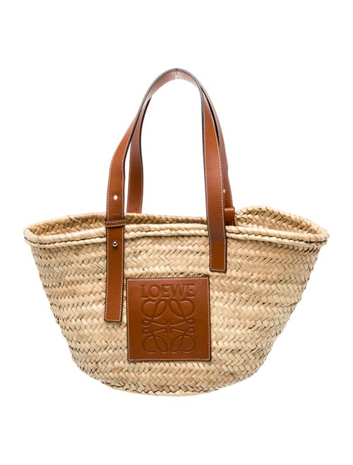 Loewe Paula's Ibiza Raffia Loewe Basket Medium