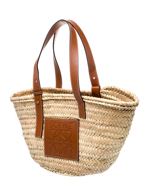 Loewe Paula's Ibiza Raffia Loewe Basket Medium