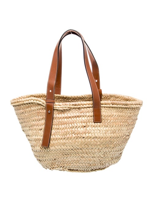 Loewe Paula's Ibiza Raffia Loewe Basket Medium
