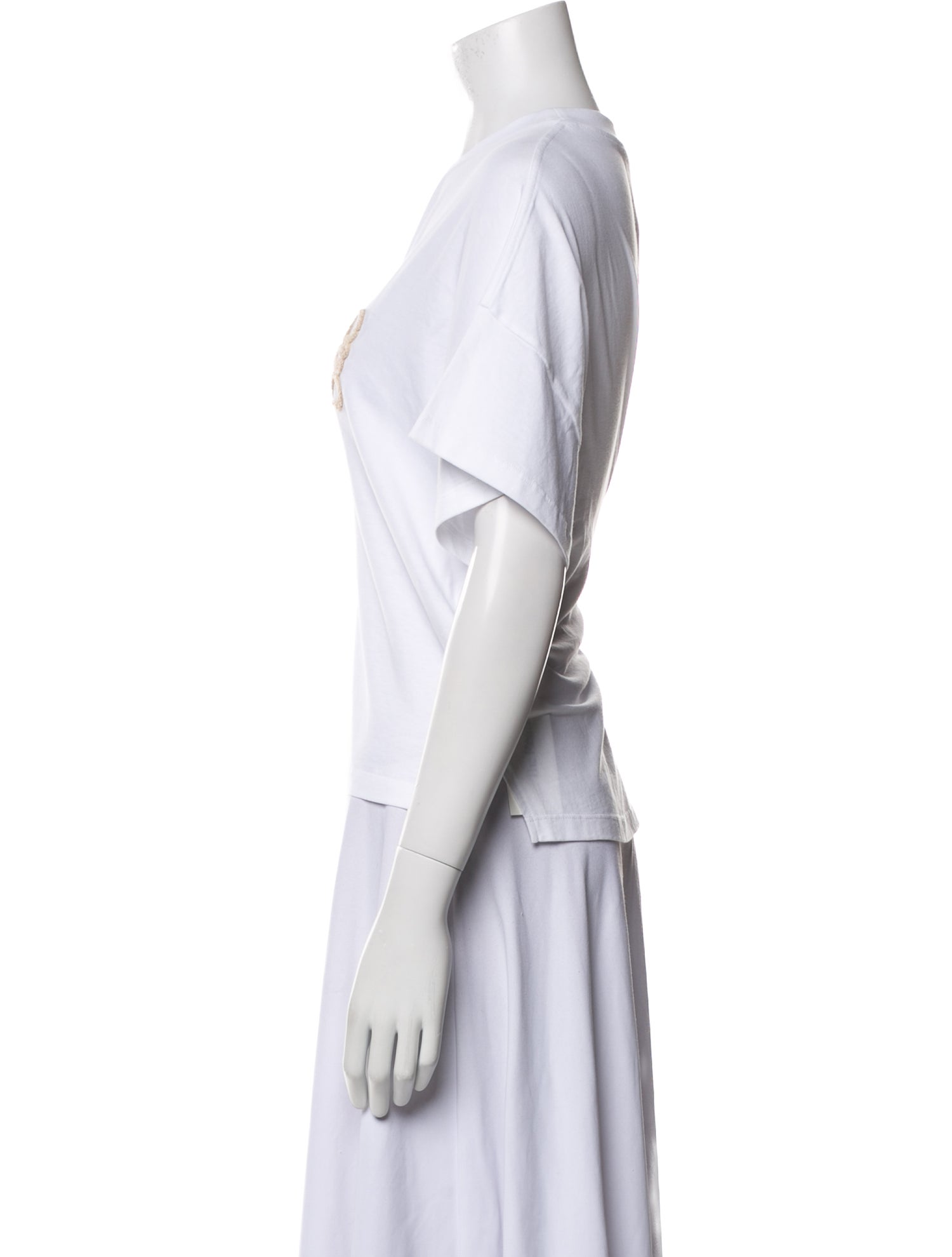 Loewe Graphic Print Bateau Neckline T-Shirt