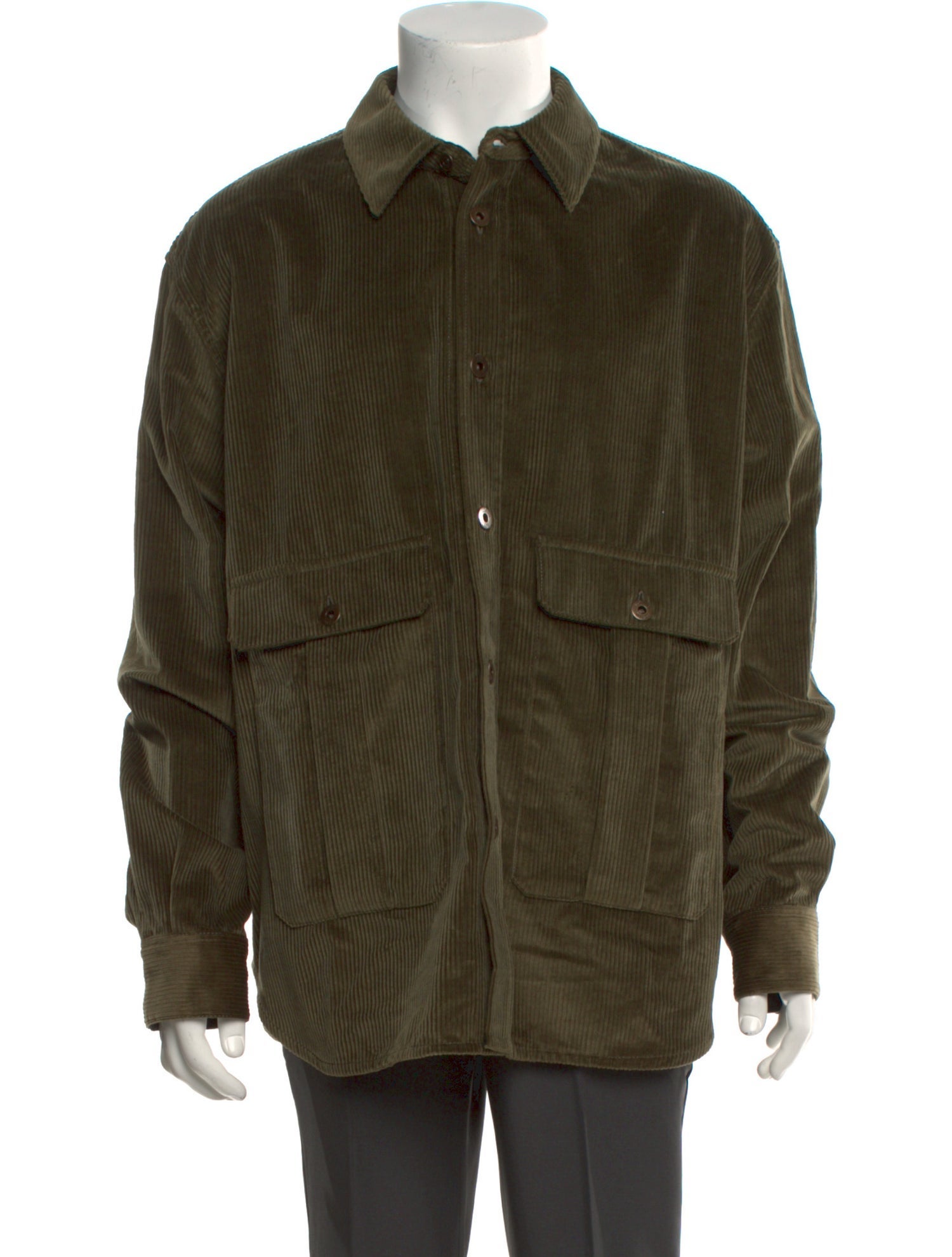 Loewe 2024 Corduroy Overshirt Shirt w/ Tags
