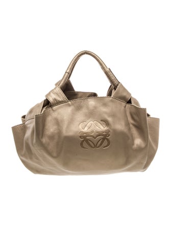 Loewe Leather Top Handle Bag