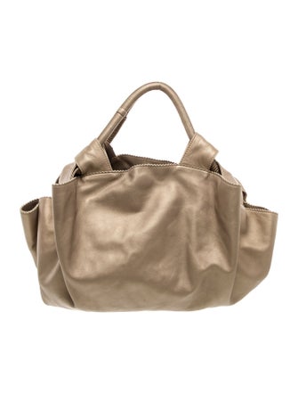 Loewe Leather Top Handle Bag