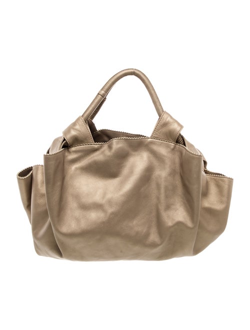 Loewe Leather Top Handle Bag