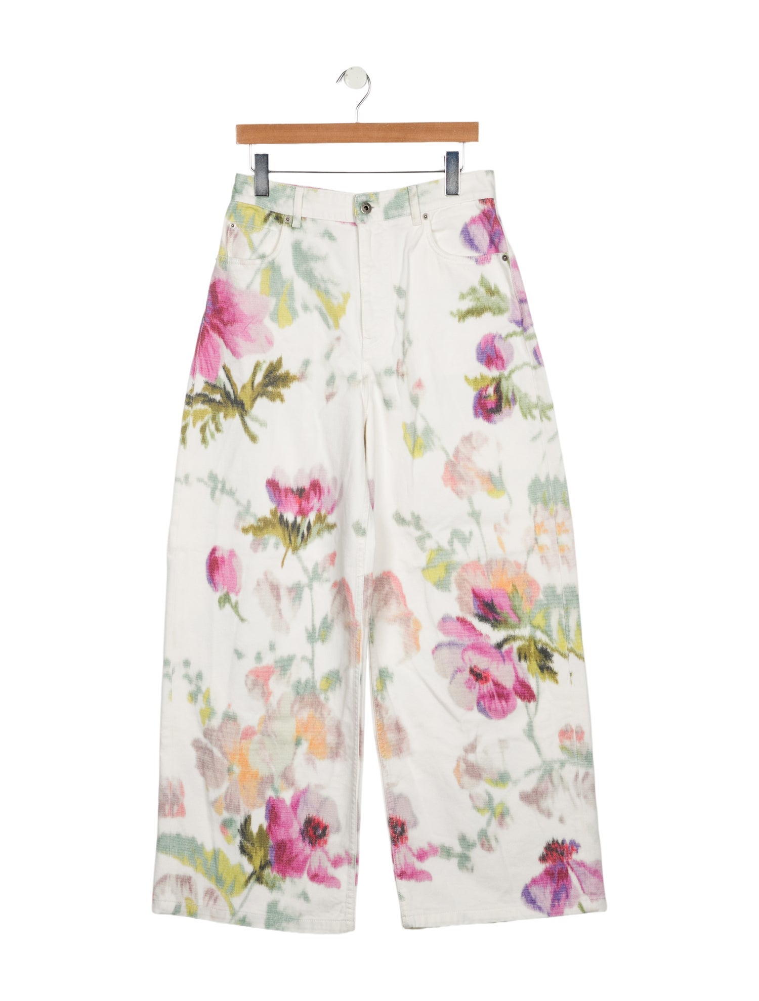 Loewe High-Rise Wide Leg Jeans