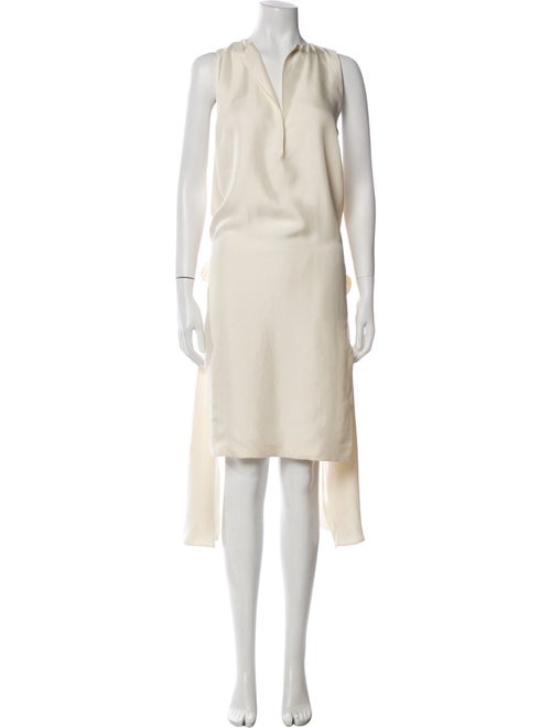 Loewe V-Neck Knee-Length Dress