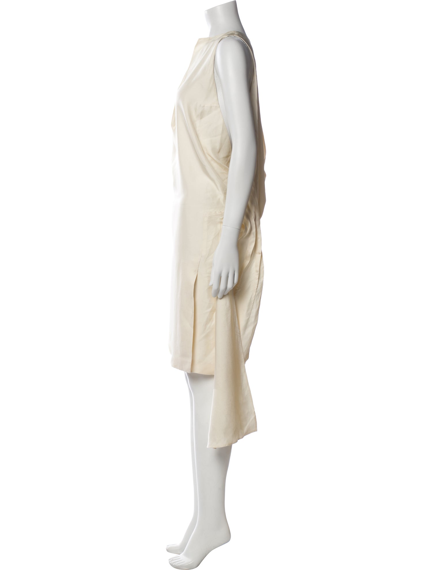 Loewe V-Neck Knee-Length Dress