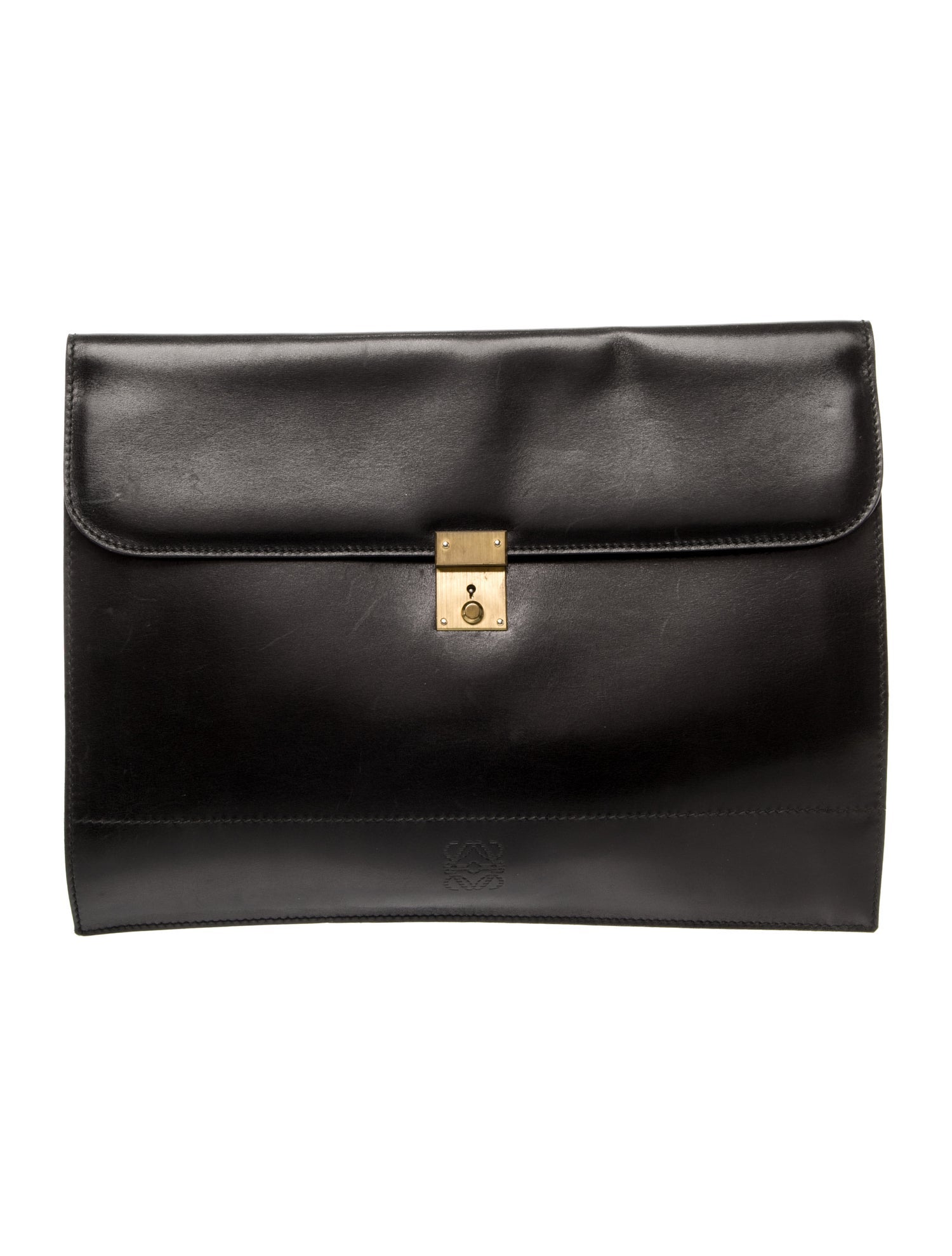 Loewe Leather Portfolio Vintage