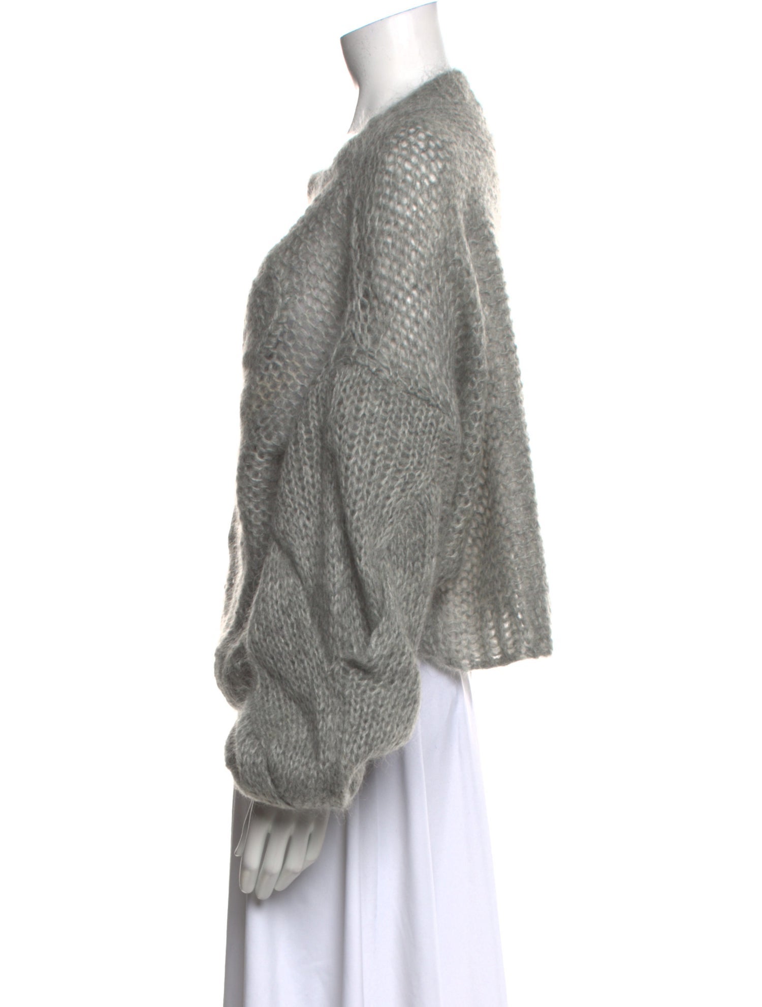 Loewe Mohair Scoop Neck Sweater