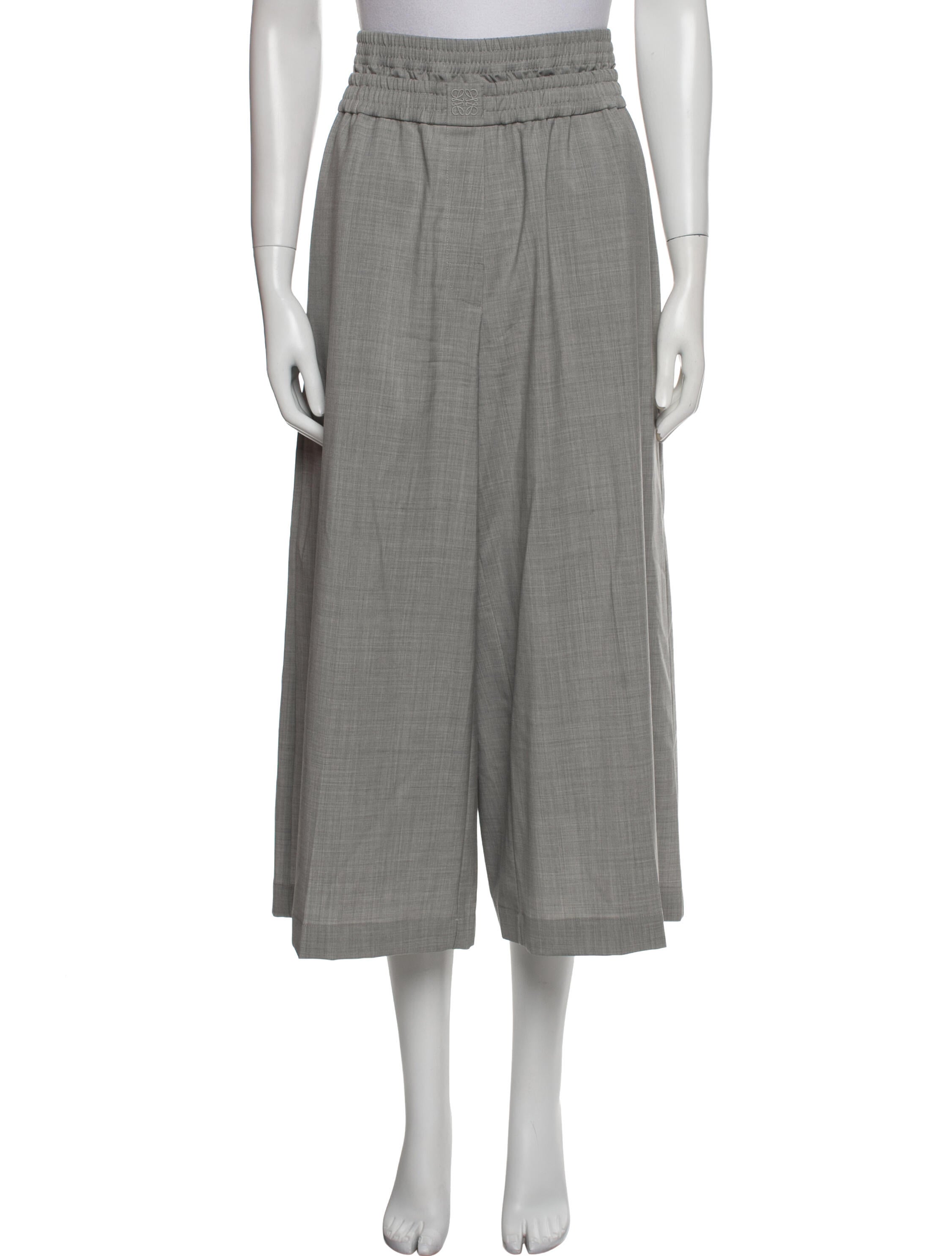 Loewe Wool Wide Leg Pants