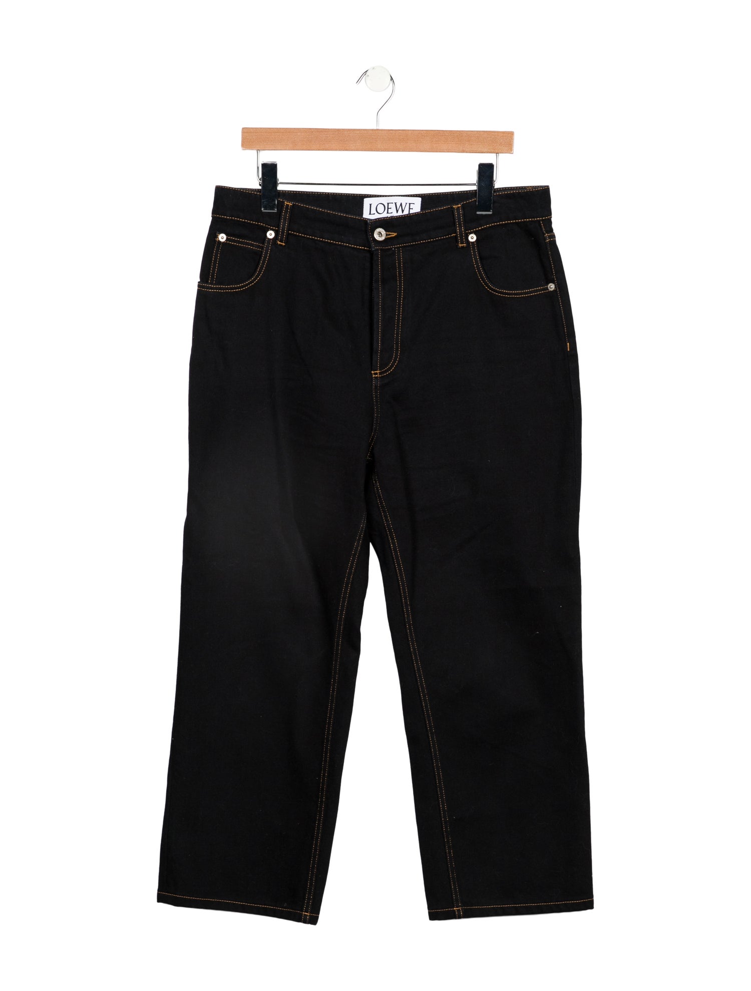 Loewe High-Rise Wide Leg Jeans