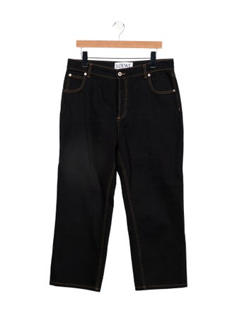 Loewe High-Rise Wide Leg Jeans
