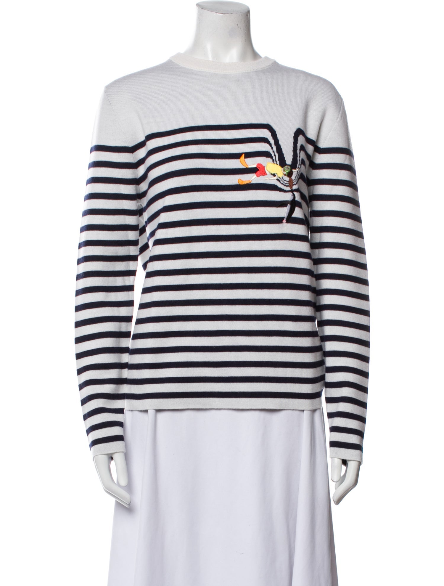 Loewe Wool Striped Sweatshirt