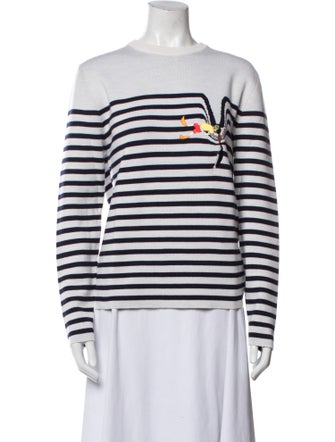Loewe Wool Striped Sweatshirt