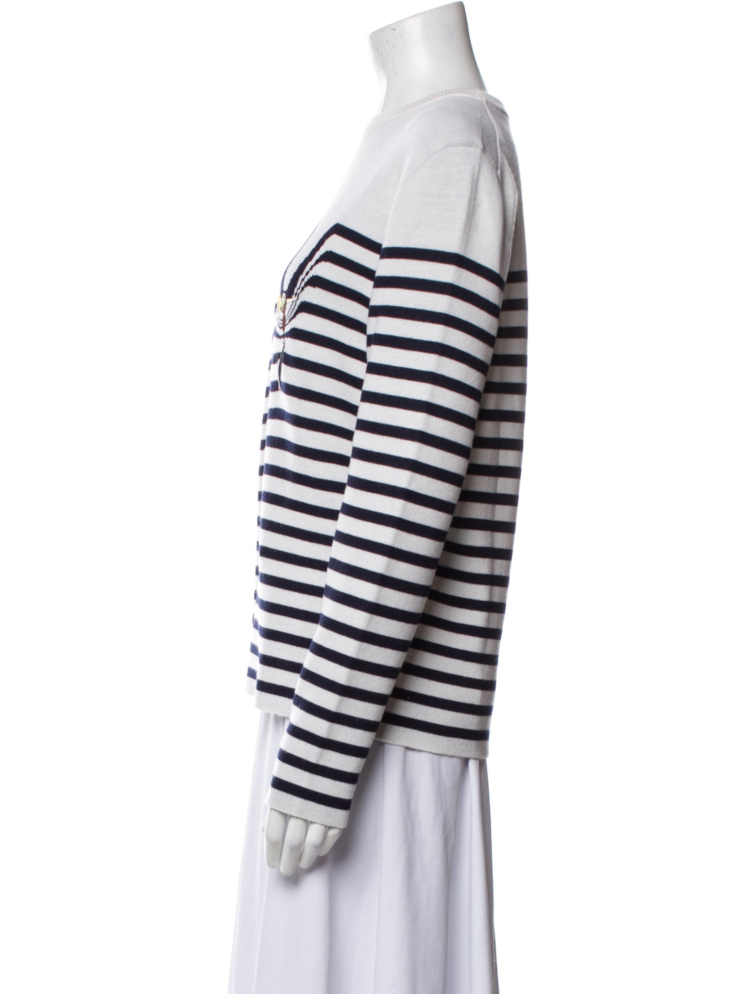 Loewe Wool Striped Sweatshirt