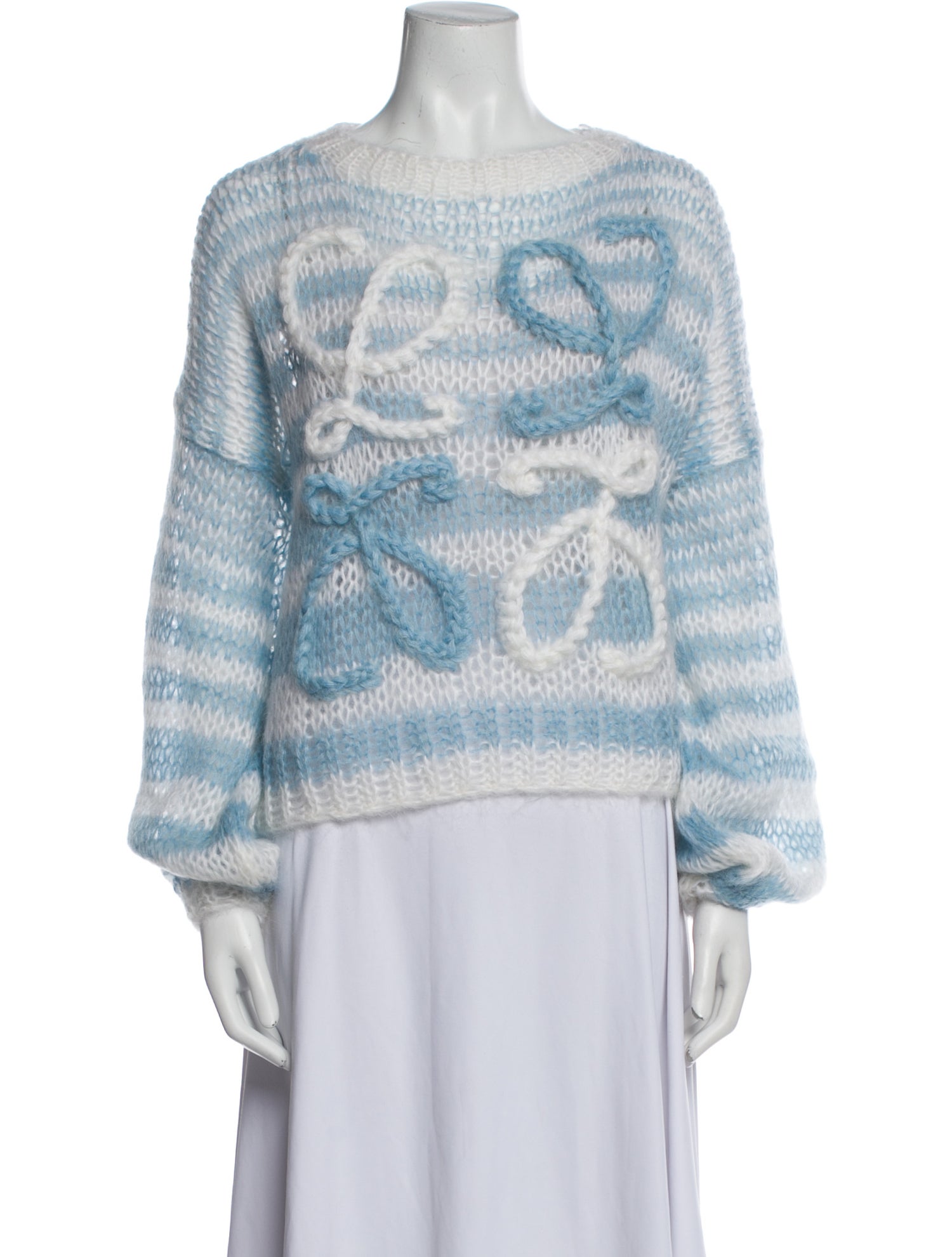 Loewe Mohair Printed Sweater