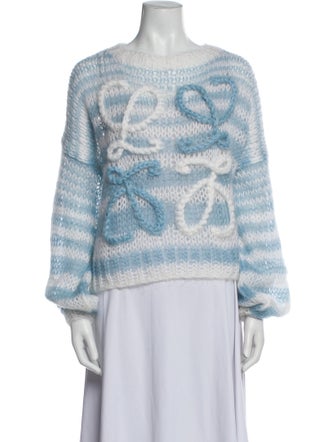 Loewe Mohair Printed Sweater