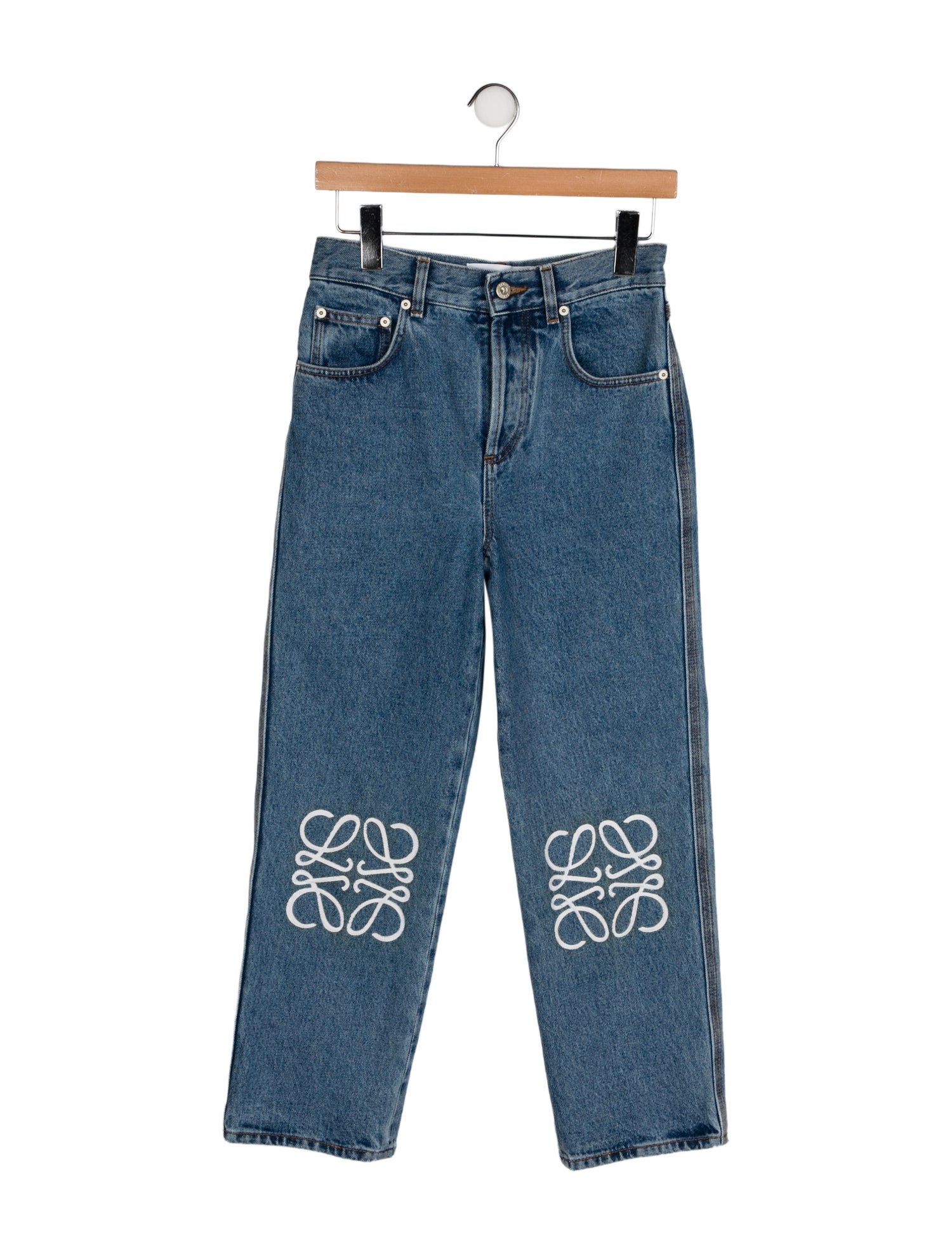 Loewe Anagram Straight Leg Jeans