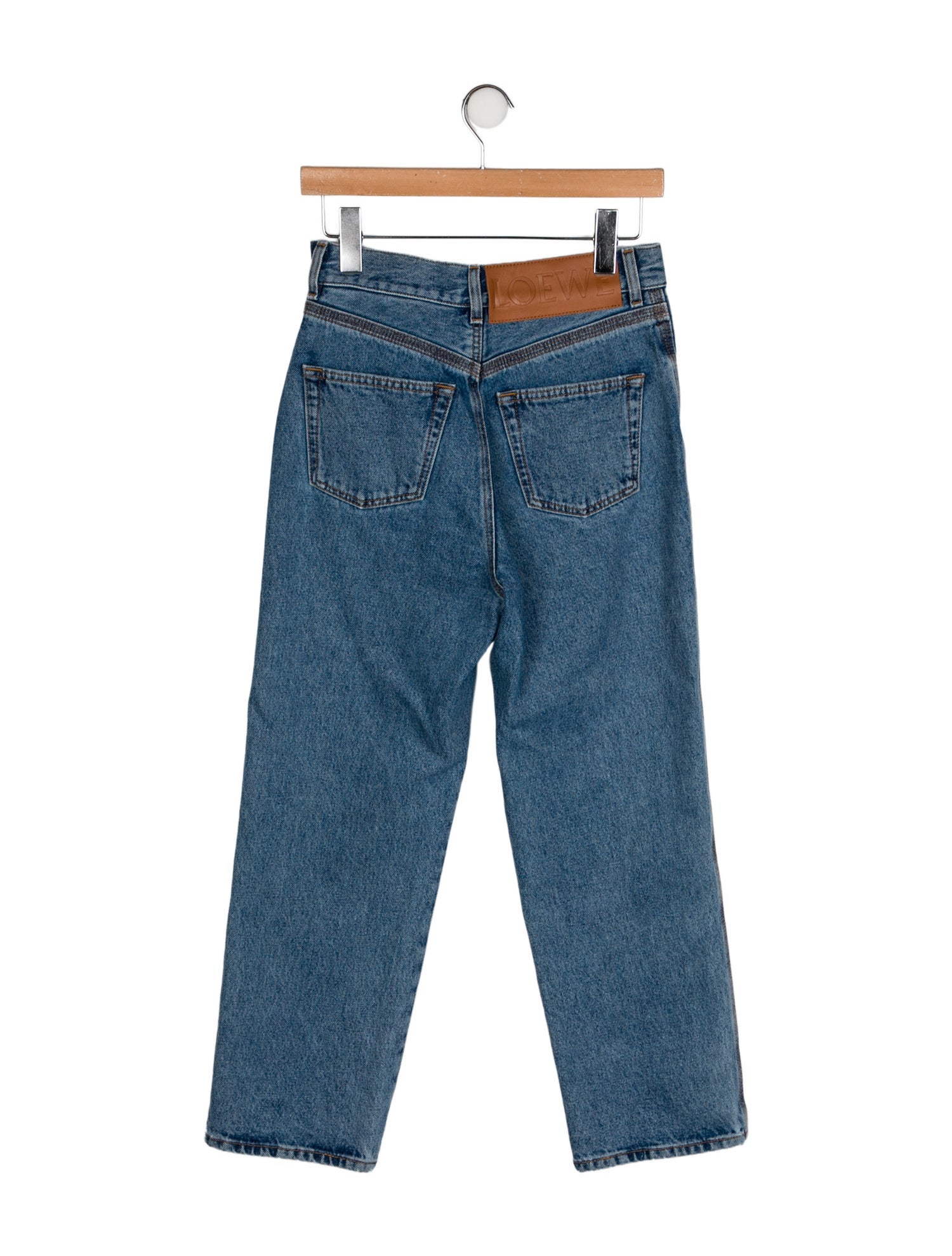 Loewe Anagram Straight Leg Jeans
