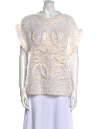 Loewe Mohair Crew Neck Sweater