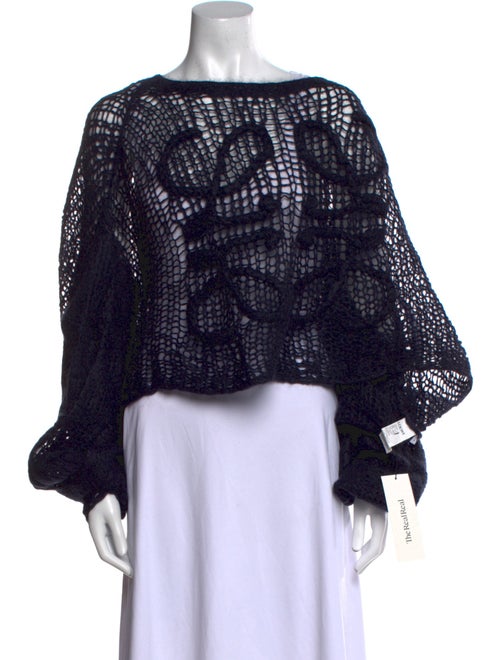 Loewe Mohair Bateau Neckline Sweater