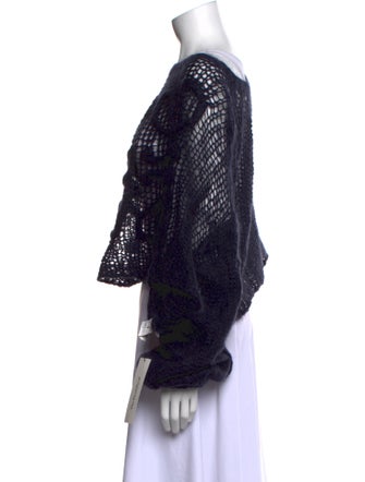 Loewe Mohair Bateau Neckline Sweater