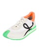 Loewe Nylon Colorblock Pattern Sneakers