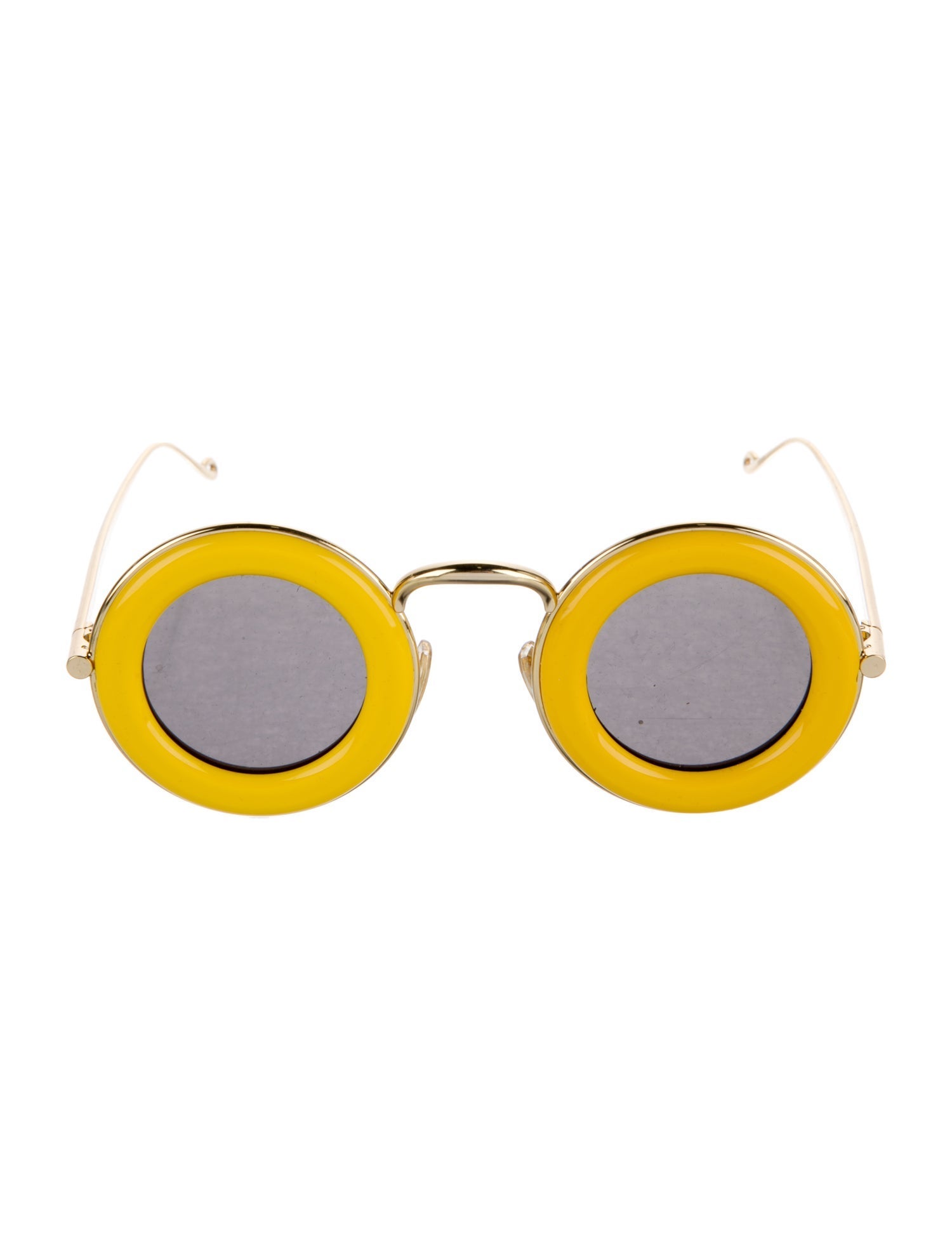 Loewe Round Mirrored Sunglasses