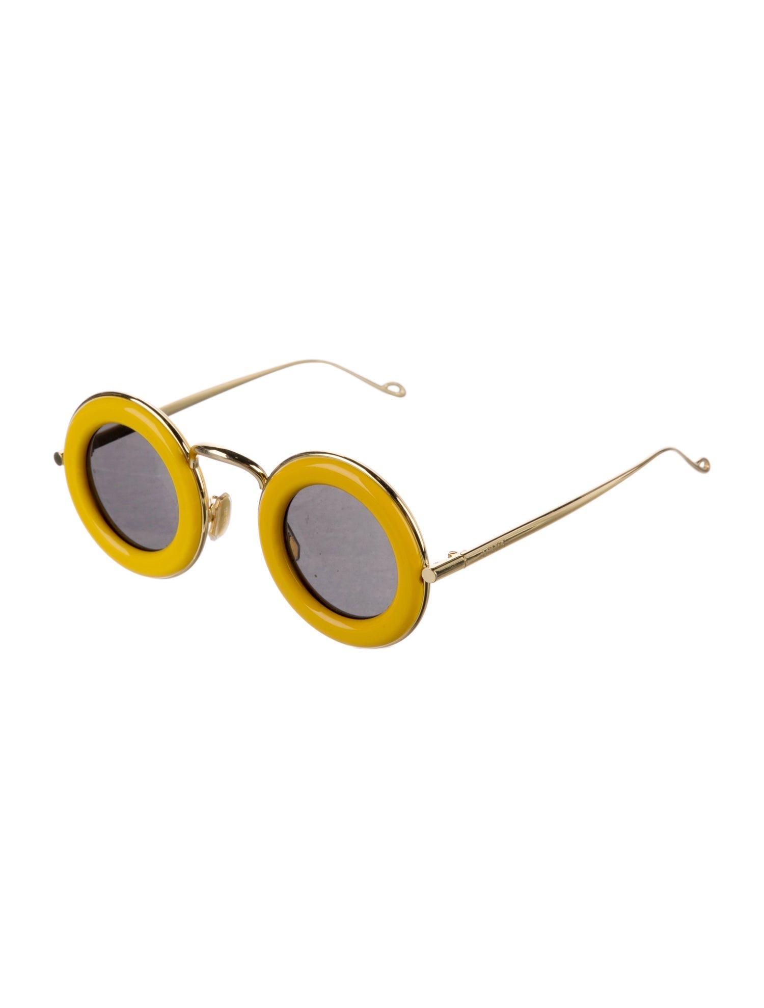 Loewe Round Mirrored Sunglasses