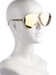 Loewe Aviator Mirrored Sunglasses