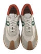 Loewe Suede Colorblock Pattern Sneakers