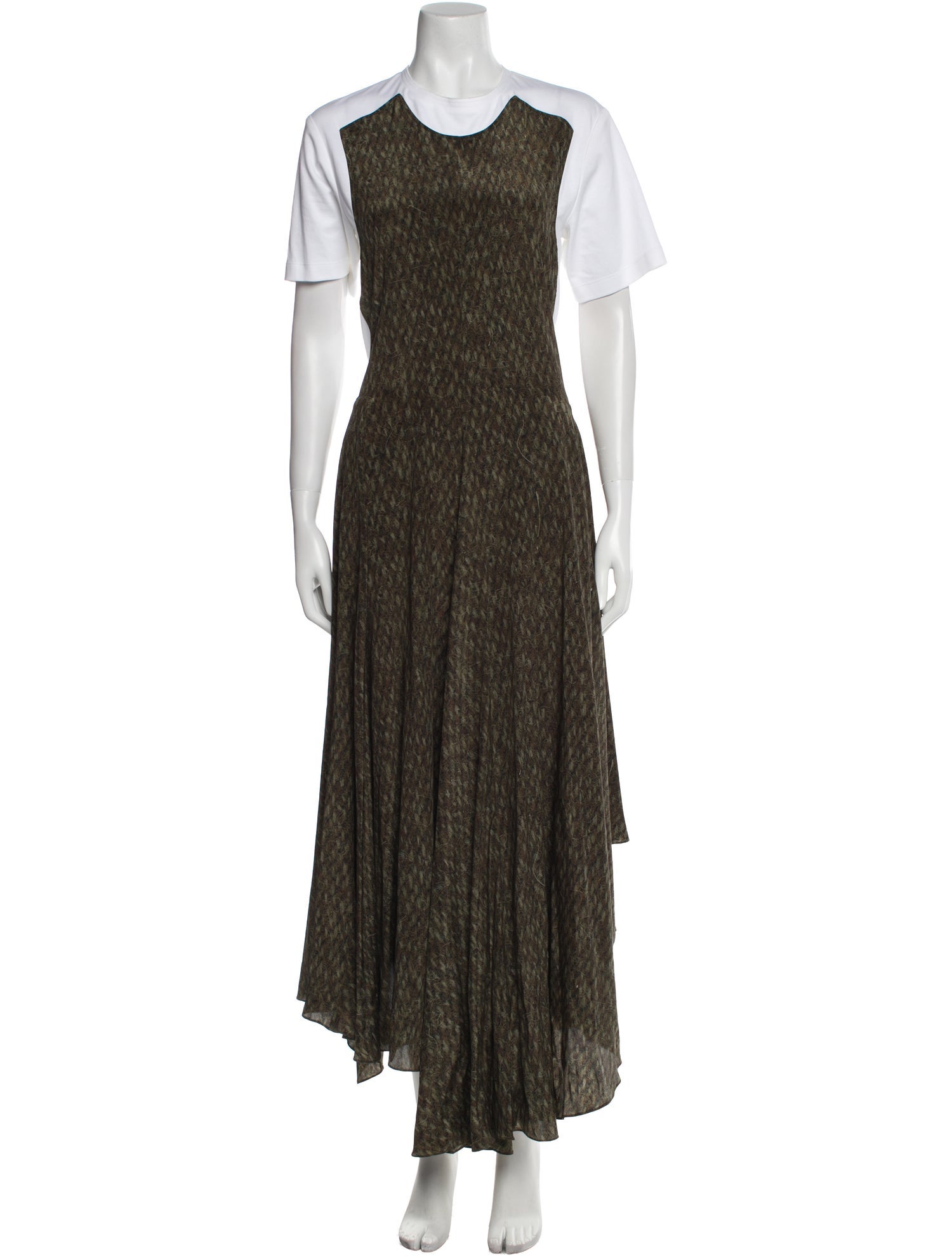 Loewe Crew Neck Long Dress
