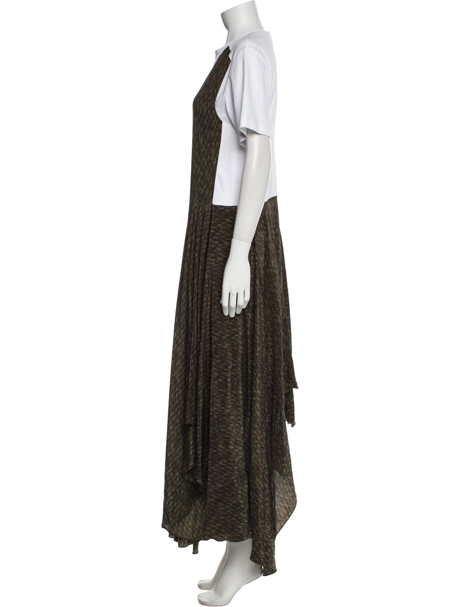 Loewe Crew Neck Long Dress