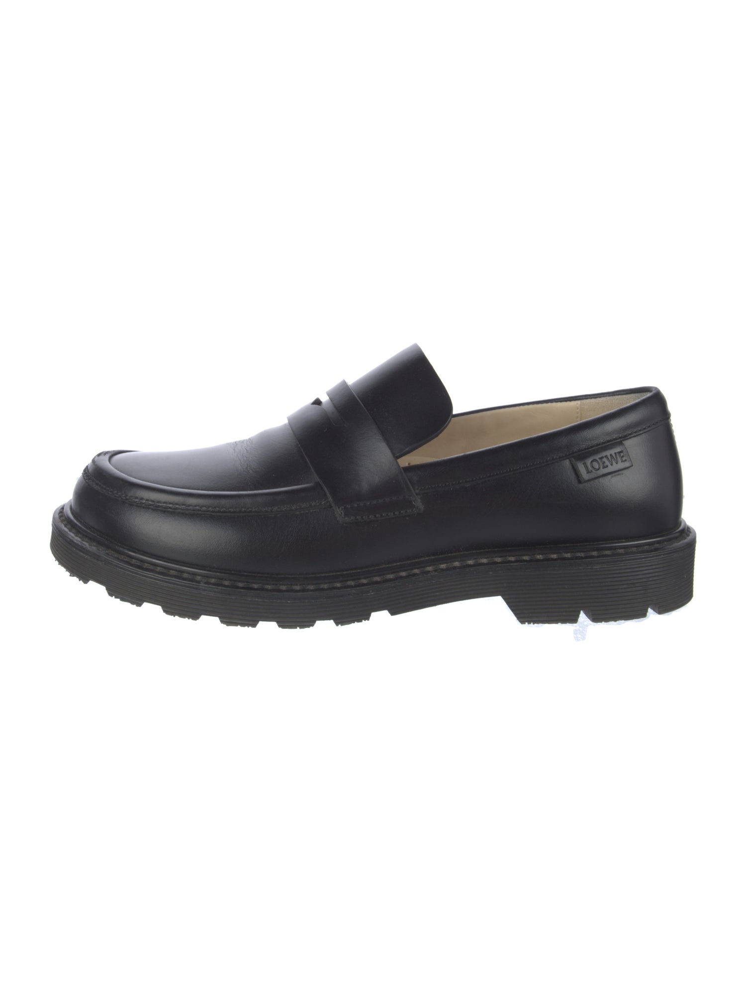 Loewe Leather Loafers