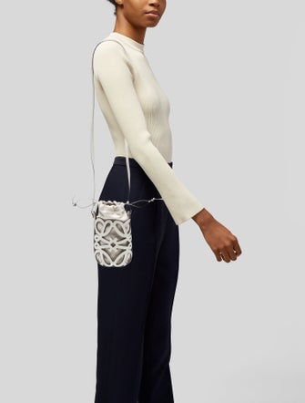 Loewe Leather Anagram Cut-Out Small