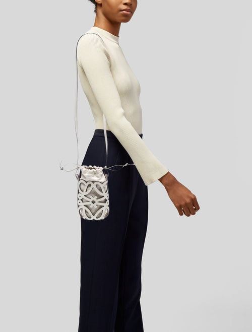 Loewe Leather Anagram Cut-Out Small