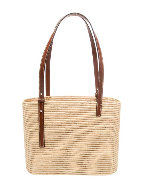 Loewe Raffia Square Basket