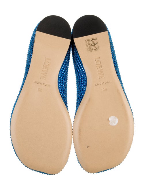 Loewe Suede Ballet Flats