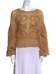 Loewe Mohair Bateau Neckline Sweater