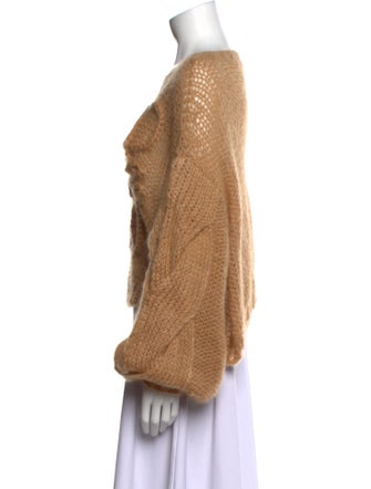 Loewe Mohair Bateau Neckline Sweater