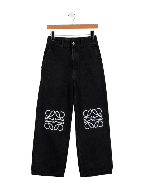 Loewe Anagram Wide Leg Jeans