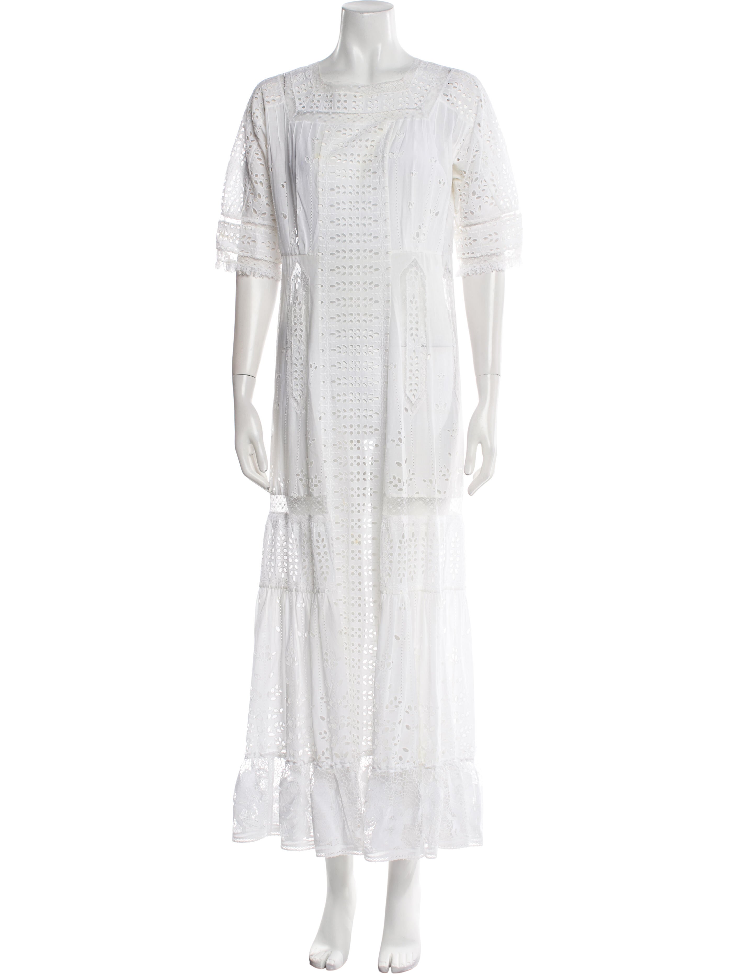 Loewe Bateau Neckline Long Dress