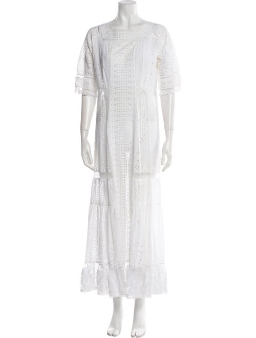 Loewe Bateau Neckline Long Dress